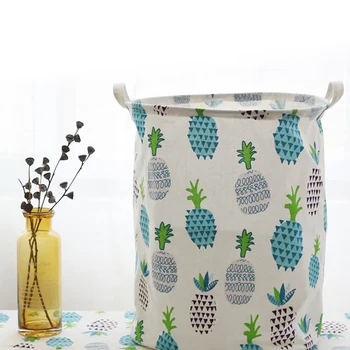 Cute Pineapple Storage Baskets Foldable Dirty Clothes Laundry Basket Sundries Storage Barrel Baby Clothing Kids Toys Organizer
Cute Pineapple Storage Baskets Foldable Dirty Clothes Laundry Basket Sundries Storage Barrel Baby Clothing Kids Toys Organizer