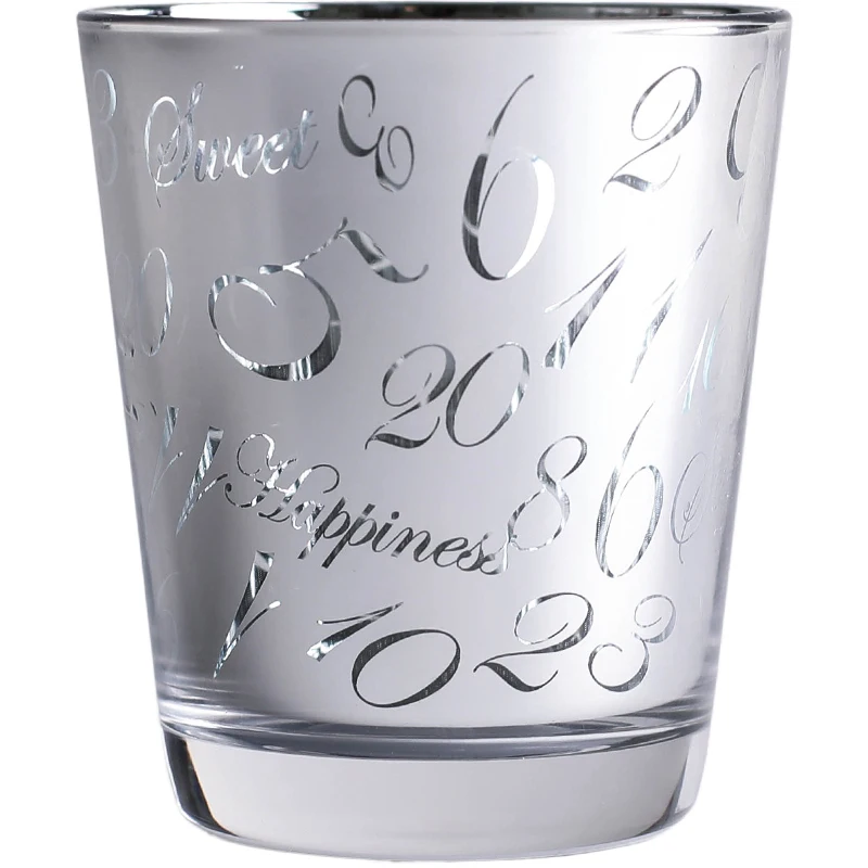 Mirror Lettering Glass Cup 8.5 oz., Wine Glasses Juice Tea Cup Novelty Drinkware Bar Tools Champagne Drinkware Cordial Liqueur
Mirror Lettering Glass Cup 8.5 oz., Wine Glasses Juice Tea Cup Novelty Drinkware Bar Tools Champagne Drinkware Cordial Liqueur