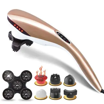6in1 Handheld Electric Heat Deep Kneading Tissue Massager MultiFunction Body Neck Foot Back Massage Stick Personal Health Care
6in1 Handheld Electric Heat Deep Kneading Tissue Massager MultiFunction Body Neck Foot Back Massage Stick Personal Health Care