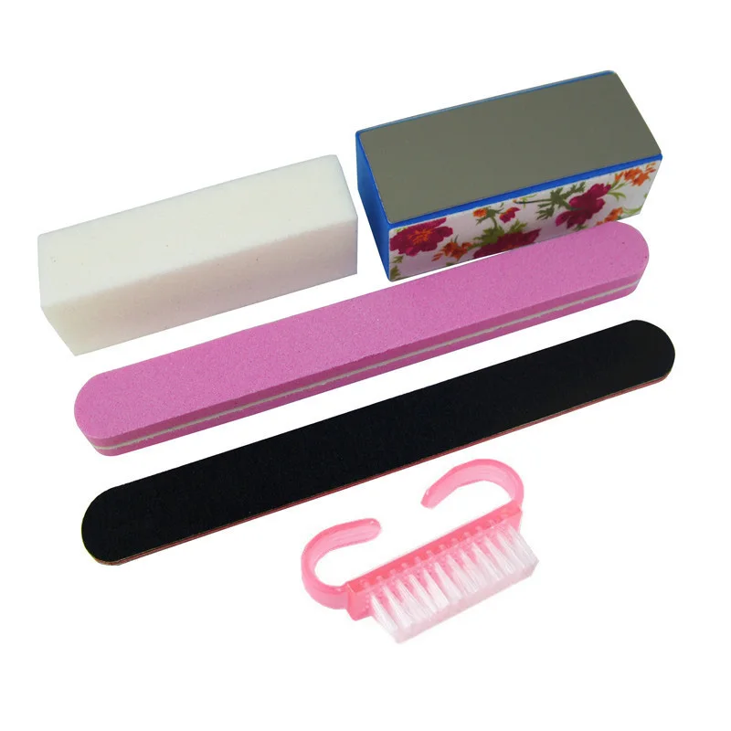 5pcs/Set Nail Art Files Dust Brush Cleaning Buffer Sponge Block Buffing Grit Sand UV Gel Polish Acrylic Manicure Tool New Design
5pcs/Set Nail Art Files Dust Brush Cleaning Buffer Sponge Block Buffing Grit Sand UV Gel Polish Acrylic Manicure Tool New Design