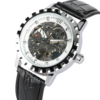 Relogio Masculino Mens Watches Mechanical Automatic Gear Watch Clock Transparent Skeleton Dial Leather Band Watch Male Hour Gift
Relogio Masculino Mens Watches Mechanical Automatic Gear Watch Clock Transparent Skeleton Dial Leather Band Watch Male Hour Gift