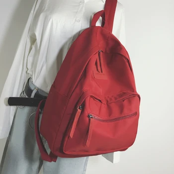 Campus student schoolbag female 2019 new nylon backpack large capacity simple Joker backpack ancient fashion
Campus student schoolbag female 2019 new nylon backpack large capacity simple Joker backpack ancient fashion