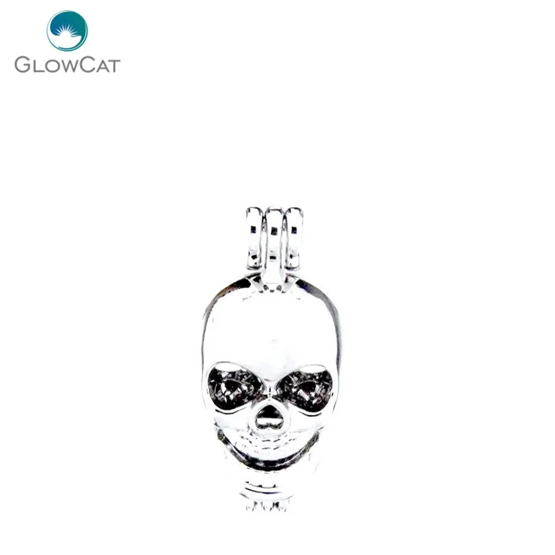 L60 5pcs/lot Bright Silver skull punk Pearl Beads Cage Pendant Locket Fairytale Party Essential Oil Diffuser
L60 5pcs/lot Bright Silver skull punk Pearl Beads Cage Pendant Locket Fairytale Party Essential Oil Diffuser