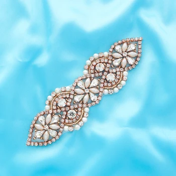 Applique Beaded Iron On Wide Wedding Dresses Belt Bridal Mesh Net Rhinestone Silver Crystal DIY Pearl Gold Wholesale S112
Applique Beaded Iron On Wide Wedding Dresses Belt Bridal Mesh Net Rhinestone Silver Crystal DIY Pearl Gold Wholesale S112