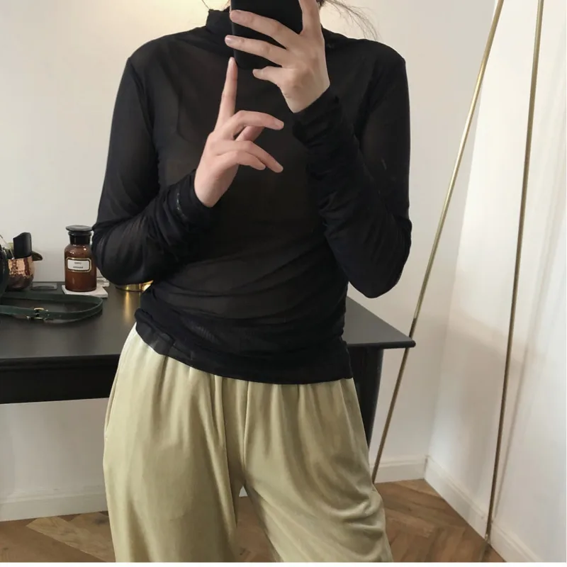 LANMREM 2019 New Summer Fashion Women Clothes Turltneck Hole Small Breath Well Slim Outfits T-shirt Female Top Thin WF20000
LANMREM 2019 New Summer Fashion Women Clothes Turltneck Hole Small Breath Well Slim Outfits T-shirt Female Top Thin WF20000
