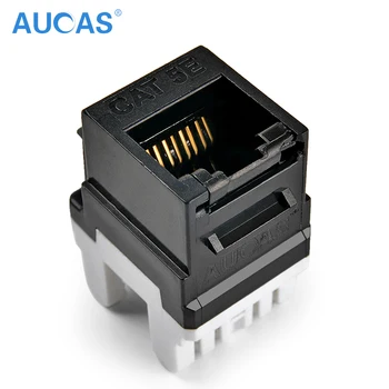 AUCAS 4pcs/lot Industrial Grade anti dust cat5e rJ45 Punch Down Keystone Jack Jacks network ethernet Jack Port
AUCAS 4pcs/lot Industrial Grade anti dust cat5e rJ45 Punch Down Keystone Jack Jacks network ethernet Jack Port