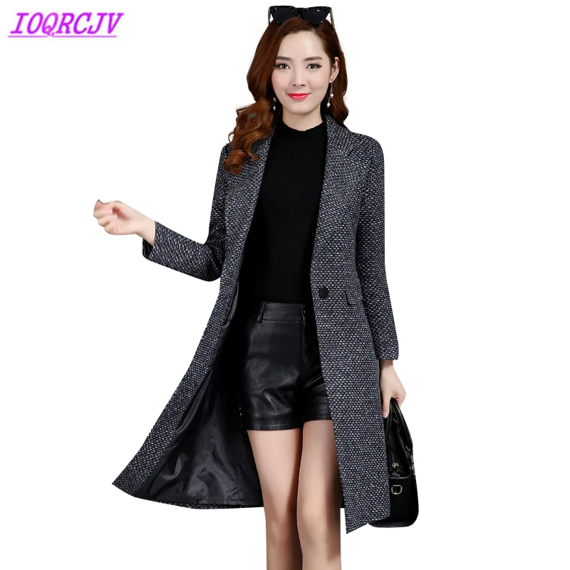 2018 Boutique Women Spring Autumn Plaid Woolen cloth Coat Plus size Fashion Slim Houndstooth Woolen Outerwear Coats IOQRCJV H162
2018 Boutique Women Spring Autumn Plaid Woolen cloth Coat Plus size Fashion Slim Houndstooth Woolen Outerwear Coats IOQRCJV H162