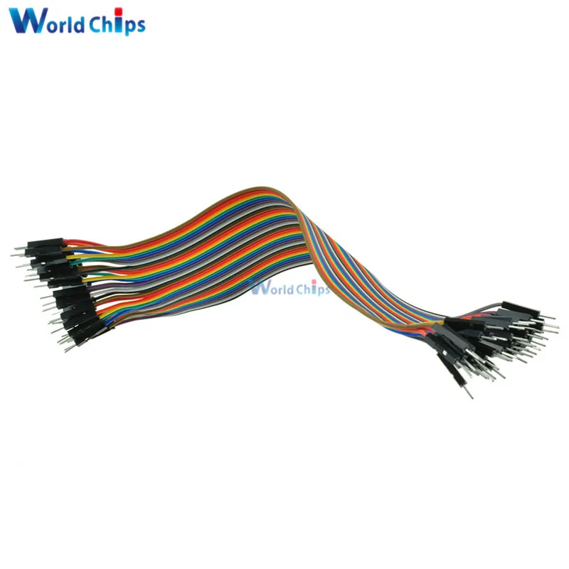 5*40pcs 20cm 2.54mm 1p-1p Pin Male to Male Color Breadboard Cable Jump Wire Jumper For Arduino Shield
5*40pcs 20cm 2.54mm 1p-1p Pin Male to Male Color Breadboard Cable Jump Wire Jumper For Arduino Shield
