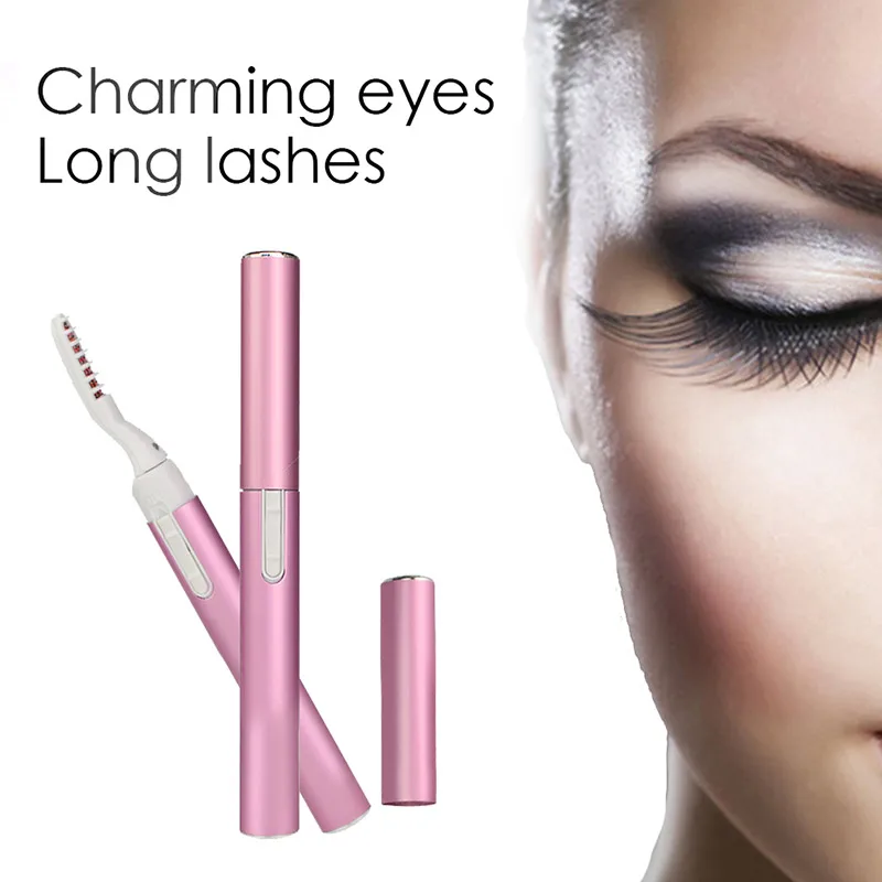 Electric Heated Eyelash Curler Pen Protable Makeup Cosmetic Perfect Big Eyes Lasting Curl Eyelash All Day Eyelash Curler Clip
Electric Heated Eyelash Curler Pen Protable Makeup Cosmetic Perfect Big Eyes Lasting Curl Eyelash All Day Eyelash Curler Clip