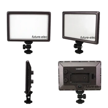 112Pcs LED Bi-Color 5600K 3200K CN-Luxpad22 Ultra Thin Video Light Lighting Lamp for Canon Nikon Digital Camera DV Camcorder Cam
112Pcs LED Bi-Color 5600K 3200K CN-Luxpad22 Ultra Thin Video Light Lighting Lamp for Canon Nikon Digital Camera DV Camcorder Cam