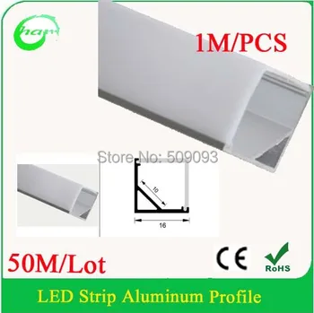 50M/Lot V Shape 1616Cormer bar light project lighting for LED Strip Light to Indoor Lighting Decoration Aluminum led profile
50M/Lot V Shape 1616Cormer bar light project lighting for LED Strip Light to Indoor Lighting Decoration Aluminum led profile