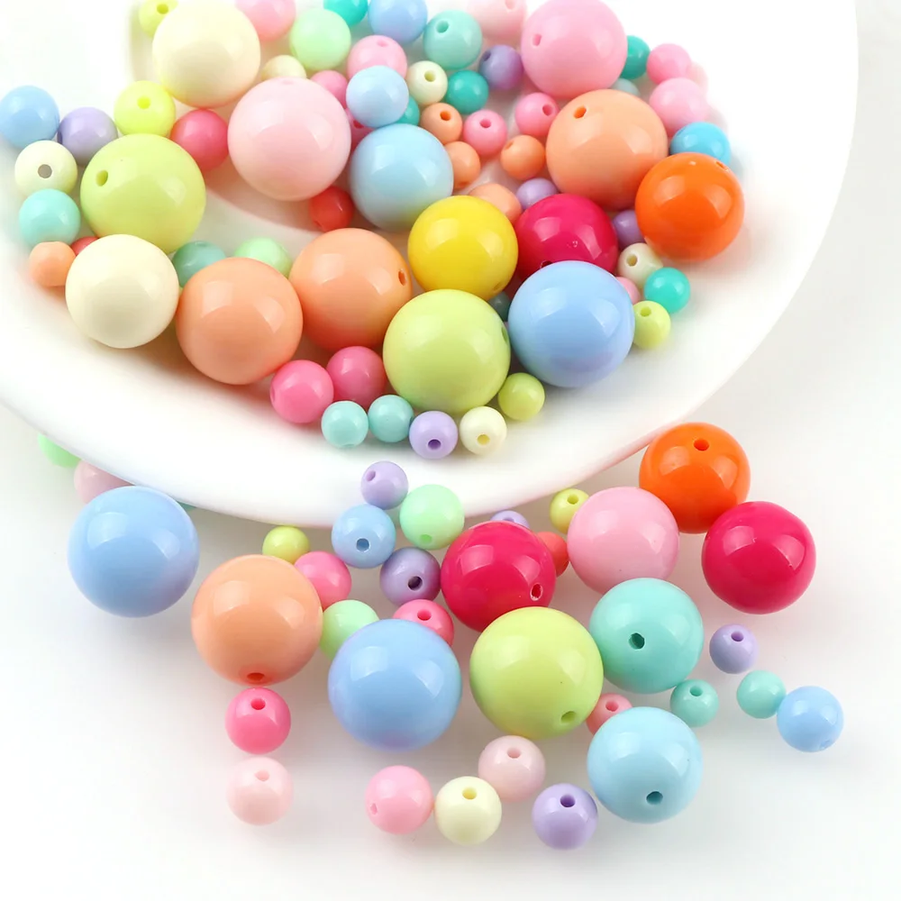6-16mm 360-18 pieces Round Acrylic Spacer Beads Loose Bead Diy Handmade Jewelry Accessories For DIY Necklace Making
6-16mm 360-18 pieces Round Acrylic Spacer Beads Loose Bead Diy Handmade Jewelry Accessories For DIY Necklace Making