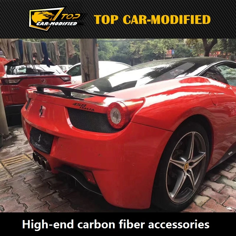 Free Shipping Carbon fiber trunk spoiler For 10-14 Ferrari 458 LB Style Rear Spoiler
Free Shipping Carbon fiber trunk spoiler For 10-14 Ferrari 458 LB Style Rear Spoiler