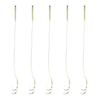 5pcs Carp Fishing Hook Link Ready Made Hair Combi Rig Teflon Hook Ready Tied Horse Barbed Hook
5pcs Carp Fishing Hook Link Ready Made Hair Combi Rig Teflon Hook Ready Tied Horse Barbed Hook
