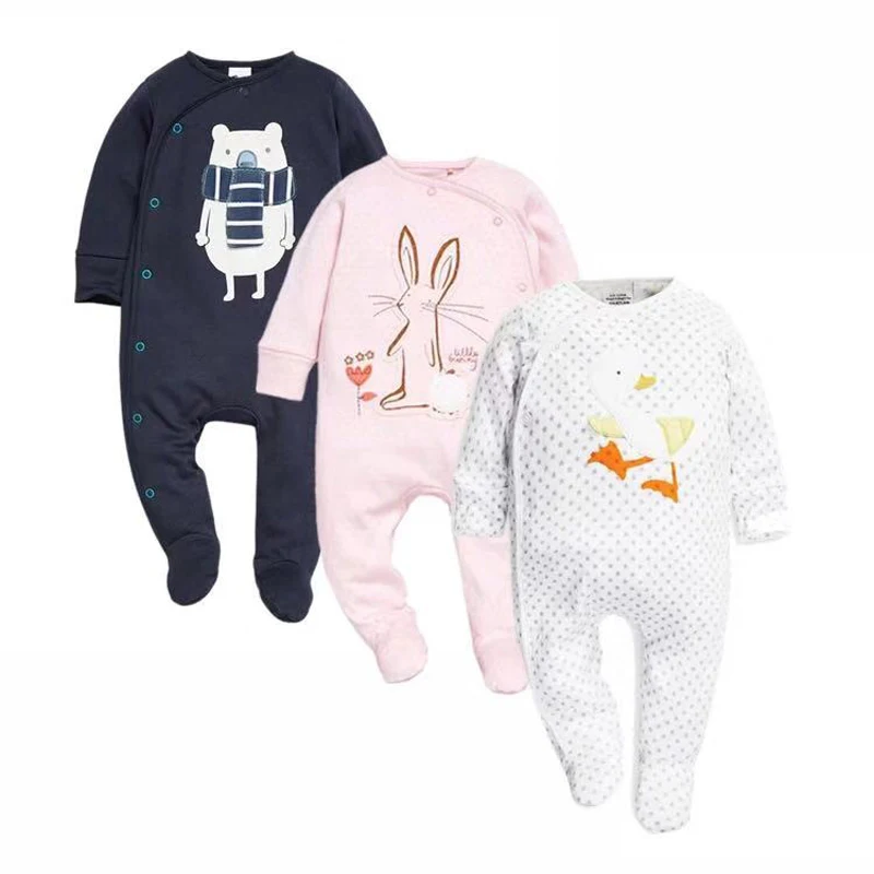 Newborn Baby Boys Babies Girls Clothes Footed Jumpsuits Infant Long Sleeve 3 6 9 12 Months Clothing
Newborn Baby Boys Babies Girls Clothes Footed Jumpsuits Infant Long Sleeve 3 6 9 12 Months Clothing