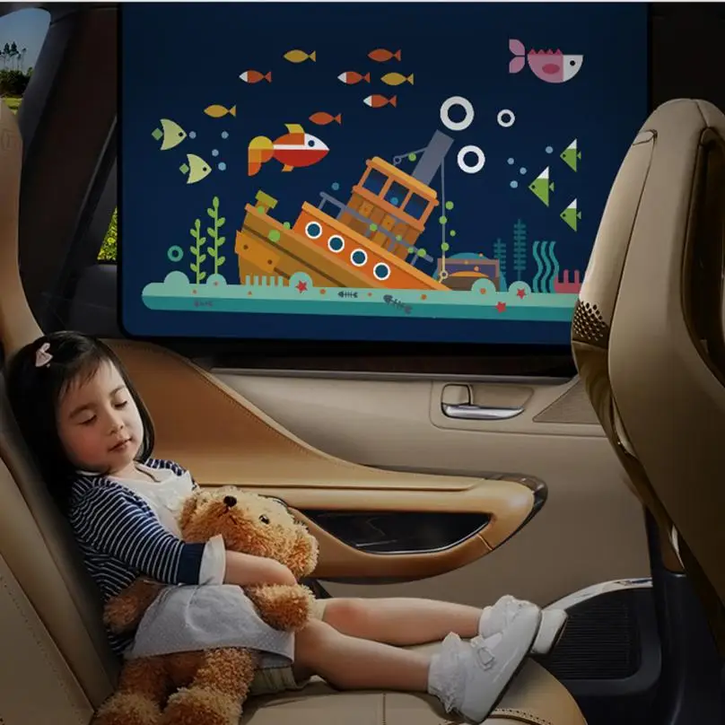 Universal Car Sun Shade Cover Curtain Suction Cup Cartoon Proof Side Window Sunshade Cover For Baby Kids
Universal Car Sun Shade Cover Curtain Suction Cup Cartoon Proof Side Window Sunshade Cover For Baby Kids