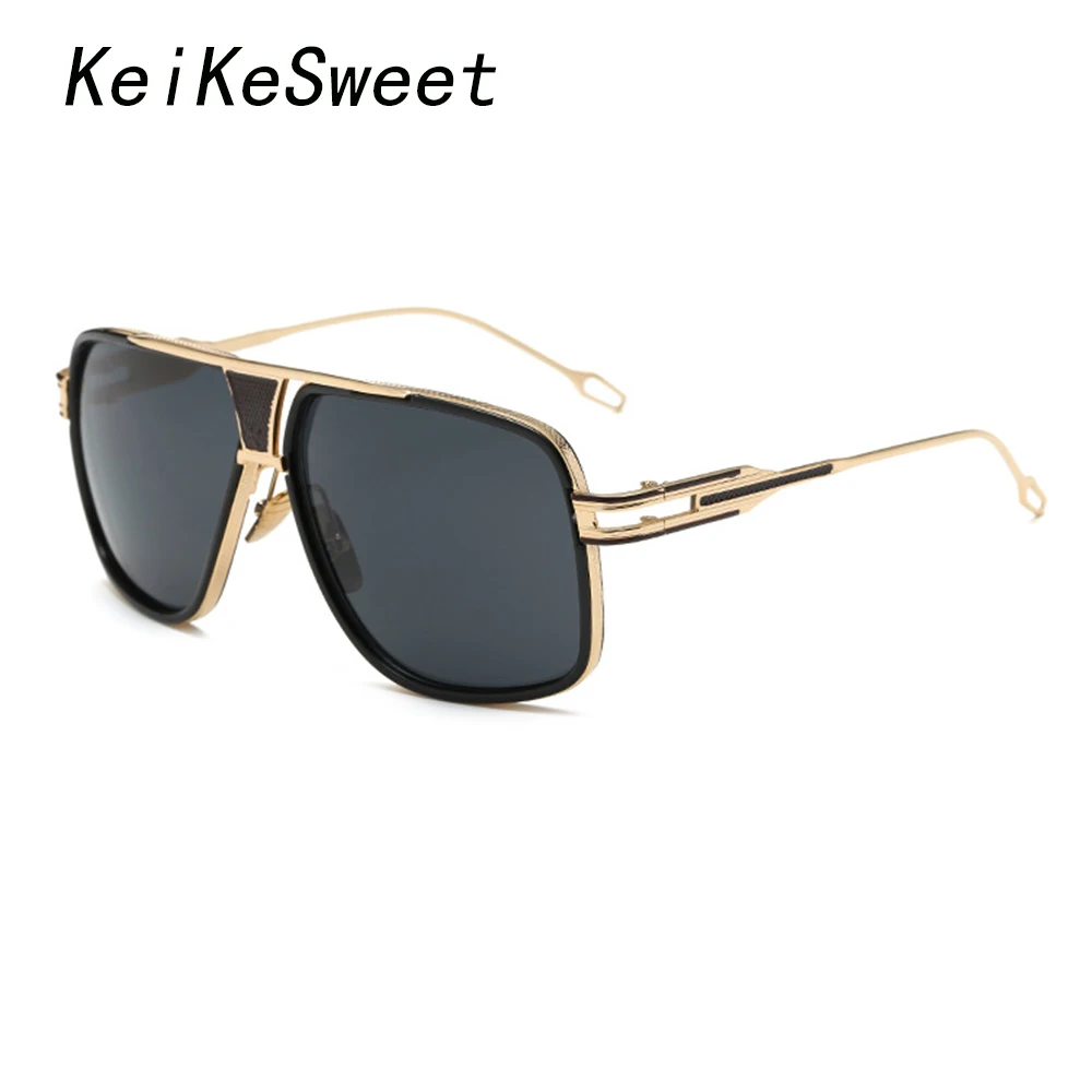 KeiKeSweet Fashion Brand Designer Men Women Vintage Metal Sunglasses Hot Rays Top Mirror Party Lady Square Outdoor Sun Glasses
KeiKeSweet Fashion Brand Designer Men Women Vintage Metal Sunglasses Hot Rays Top Mirror Party Lady Square Outdoor Sun Glasses