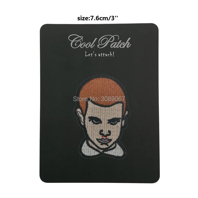 3" Stranger Things Eleven Patches TV Movie Film Series Costume Embroidered iron on sew on Costume Cosplay badge for clothing
3" Stranger Things Eleven Patches TV Movie Film Series Costume Embroidered iron on sew on Costume Cosplay badge for clothing