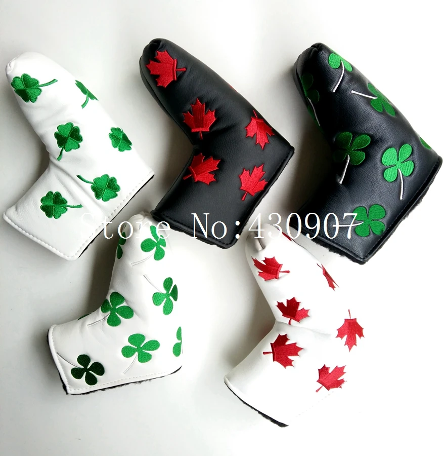 High Quality 1pc Golf Blade Putter Covers Clover Canada Red Maple Leaf Putter Cover For Golf Scotty Cameron Putter
High Quality 1pc Golf Blade Putter Covers Clover Canada Red Maple Leaf Putter Cover For Golf Scotty Cameron Putter