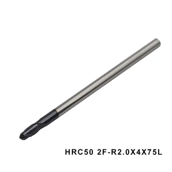 1pc 4MM Carbide Ball Nose End Mill Extra Long 75mm HRC50 2F R2.0X4X75L Carbide Groove Mill Cutter Tools CNC Router Bits
1pc 4MM Carbide Ball Nose End Mill Extra Long 75mm HRC50 2F R2.0X4X75L Carbide Groove Mill Cutter Tools CNC Router Bits
