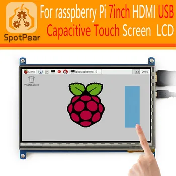 Raspberry Pi 7 inch HDMI LCD USB Capacitive Touch screen,7inch 800x480 TFT display Touchscreen
Raspberry Pi 7 inch HDMI LCD USB Capacitive Touch screen,7inch 800x480 TFT display Touchscreen