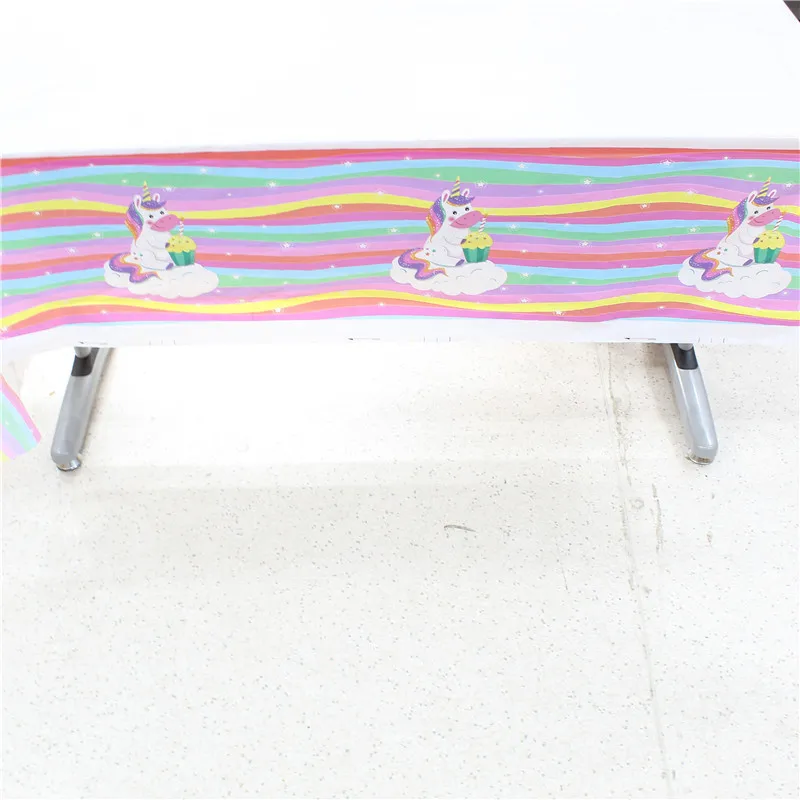 Unicornio Party Rainbow Pink Theme Disposable Tablecloth 1pcs Birthday Party Decorations Kids Baby Shower Wedding Decoration
Unicornio Party Rainbow Pink Theme Disposable Tablecloth 1pcs Birthday Party Decorations Kids Baby Shower Wedding Decoration