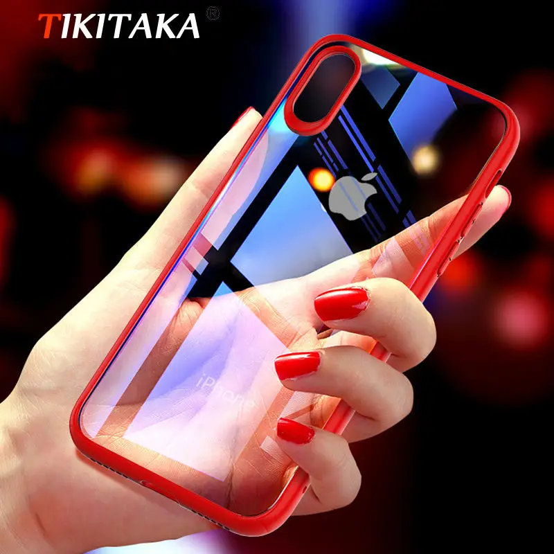 Fashion Hybrid Armor Shockproof Bumper Phone Case For iPhone X XR XS Max 6 7 8 Plus Transparent Clear Rubber Plastic Back Cover
Fashion Hybrid Armor Shockproof Bumper Phone Case For iPhone X XR XS Max 6 7 8 Plus Transparent Clear Rubber Plastic Back Cover