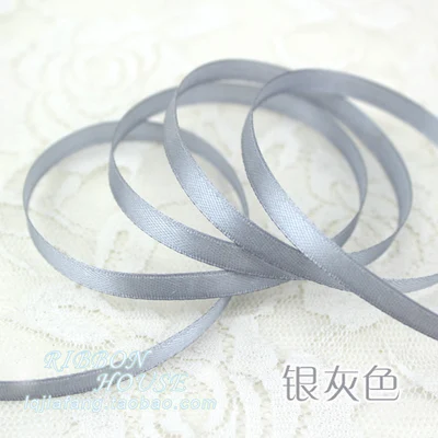 (25 yards/roll ) 1/4"6mm Grey Silver Satin Ribbon Webbing party Decoration Gift Christmas Ribbons DIY Candy Box Dec multicolors
(25 yards/roll ) 1/4"6mm Grey Silver Satin Ribbon Webbing party Decoration Gift Christmas Ribbons DIY Candy Box Dec multicolors