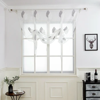 Gray Two-Tone Eucalyptus Floral Design Kitchen Curtains Sheer Short Curtains Roman Blinds Door Modern Tulle Fabrics Valance
Gray Two-Tone Eucalyptus Floral Design Kitchen Curtains Sheer Short Curtains Roman Blinds Door Modern Tulle Fabrics Valance