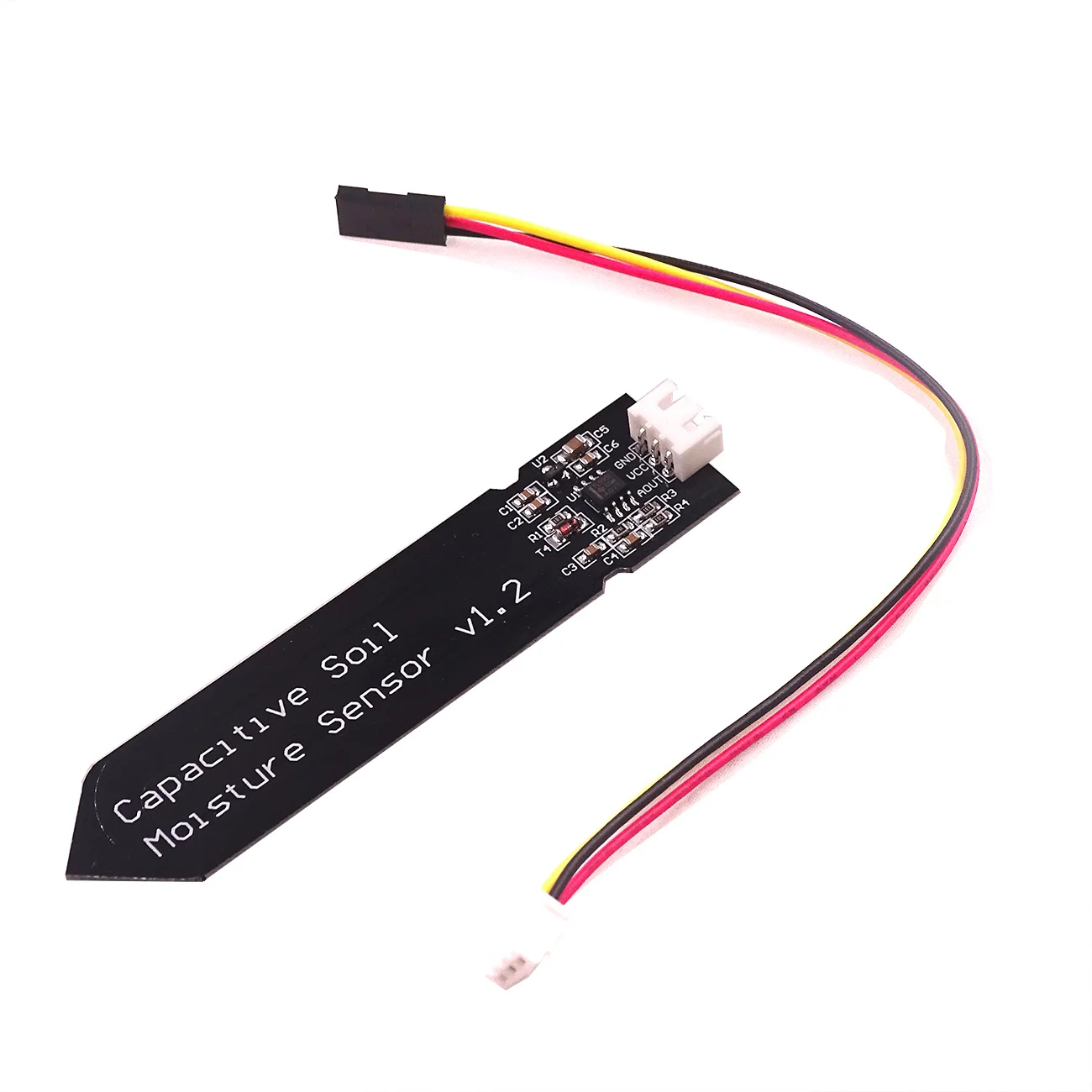 10pcs Soil moisture sensor capacitor module for Arduino corrosion resistant 3.3-5.5V wide voltage cable w / gravity
10pcs Soil moisture sensor capacitor module for Arduino corrosion resistant 3.3-5.5V wide voltage cable w / gravity