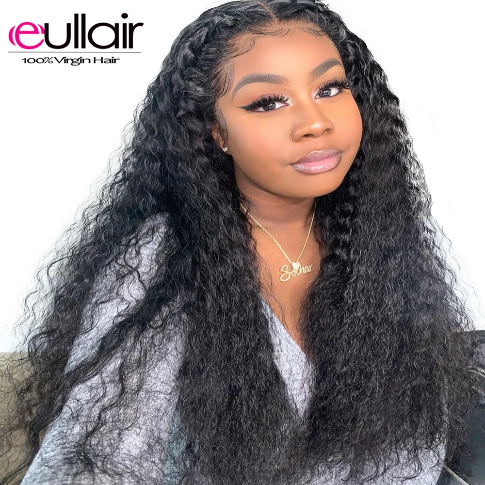 eullair Lace Front Wigs Brazilian Deep Wave Lace Front Human Hair Wigs 150% Density Remy Natural Color Hair For Black Women
eullair Lace Front Wigs Brazilian Deep Wave Lace Front Human Hair Wigs 150% Density Remy Natural Color Hair For Black Women
