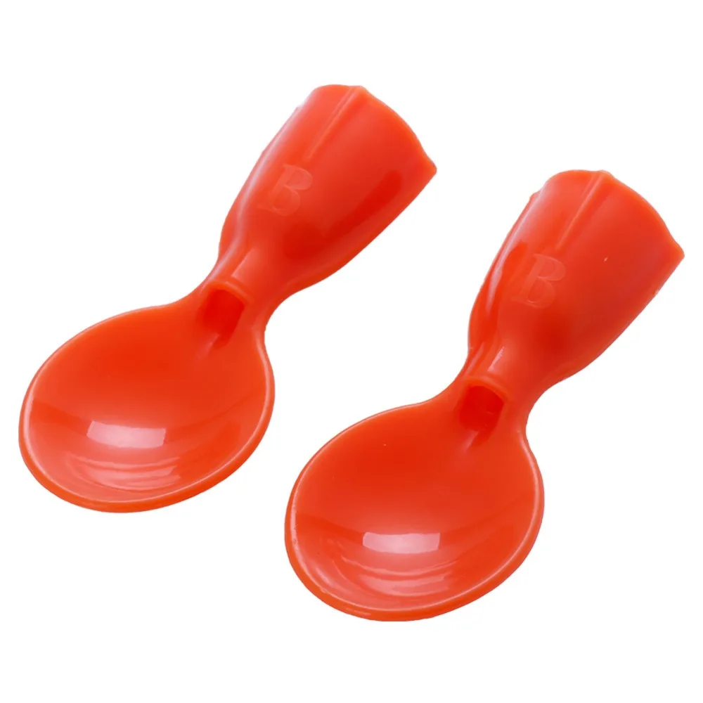 

New 1Pack X 2PCS Spoon Squeeze Pouches Practical Feeding Spoon Squeeze Station Tools Baby Fresh Food Maker For Newborn#281644