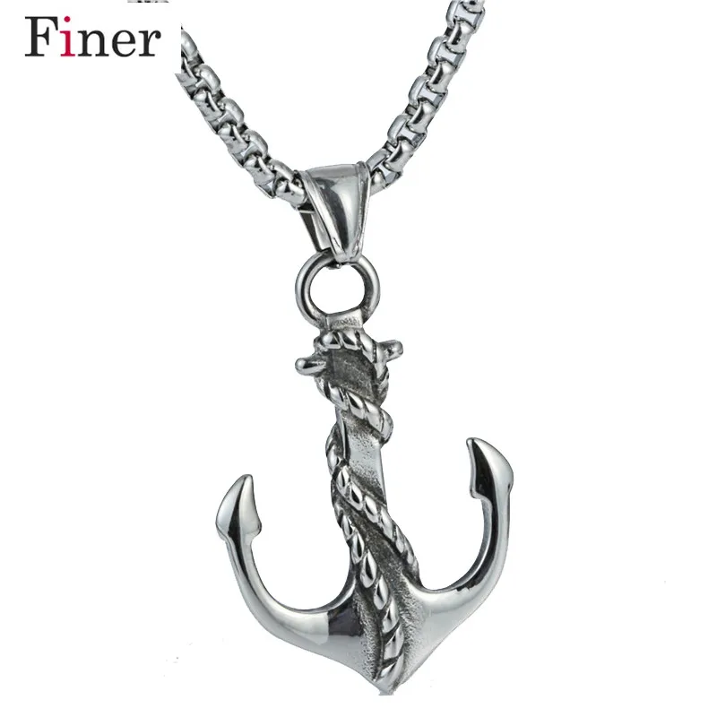 Anchor Pendant European and American Domineering Retro Pirate Titanium Steel Pendant Personality Jewelry Customized
Anchor Pendant European and American Domineering Retro Pirate Titanium Steel Pendant Personality Jewelry Customized