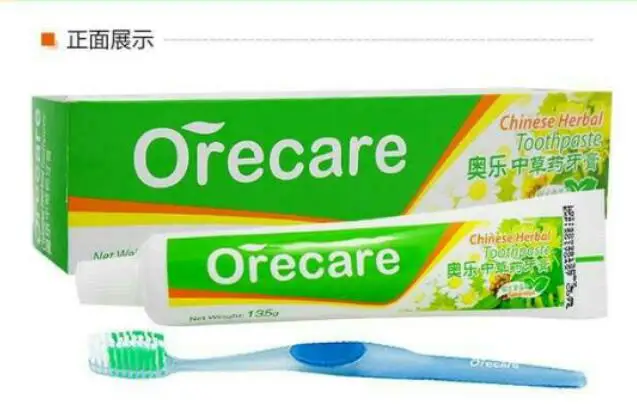 Китайские травяные зубные пасты TIENS Orecare 2 коробки новый продукт тип мяты|Зубная