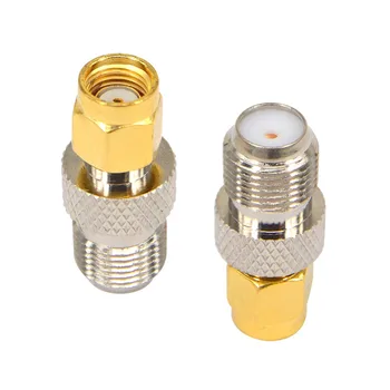 5 pcs\lot RF SMA-F Adapter RP SMA Plug to F Jack Straight Coaxial Connector 
5 pcs\lot RF SMA-F Adapter RP SMA Plug to F Jack Straight Coaxial Connector