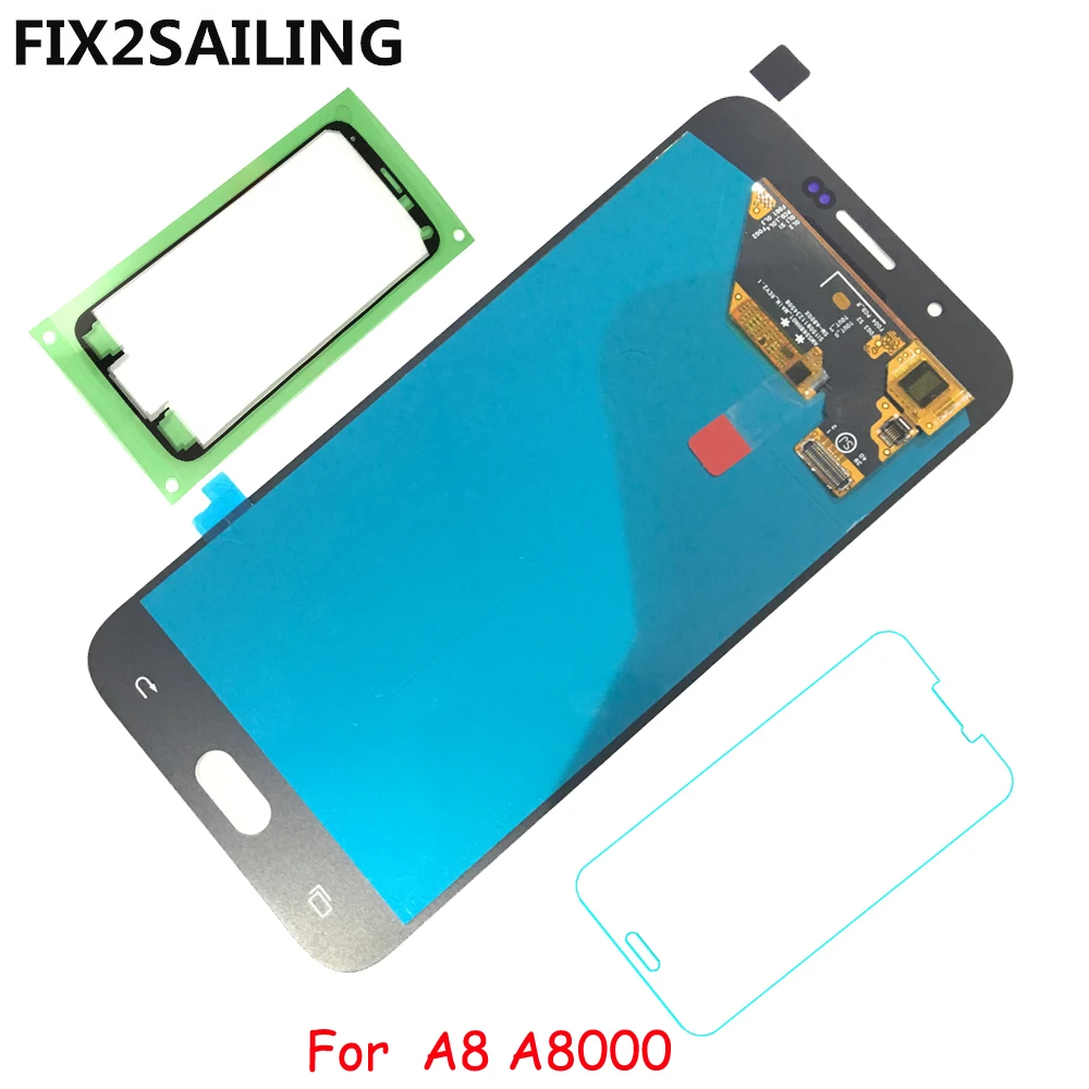 10PCS For Samsung Galaxy A8 A8000 Super AMOLED LCD Display 100% Tested Working Touch Screen Assembly Black/White/Gold
10PCS For Samsung Galaxy A8 A8000 Super AMOLED LCD Display 100% Tested Working Touch Screen Assembly Black/White/Gold