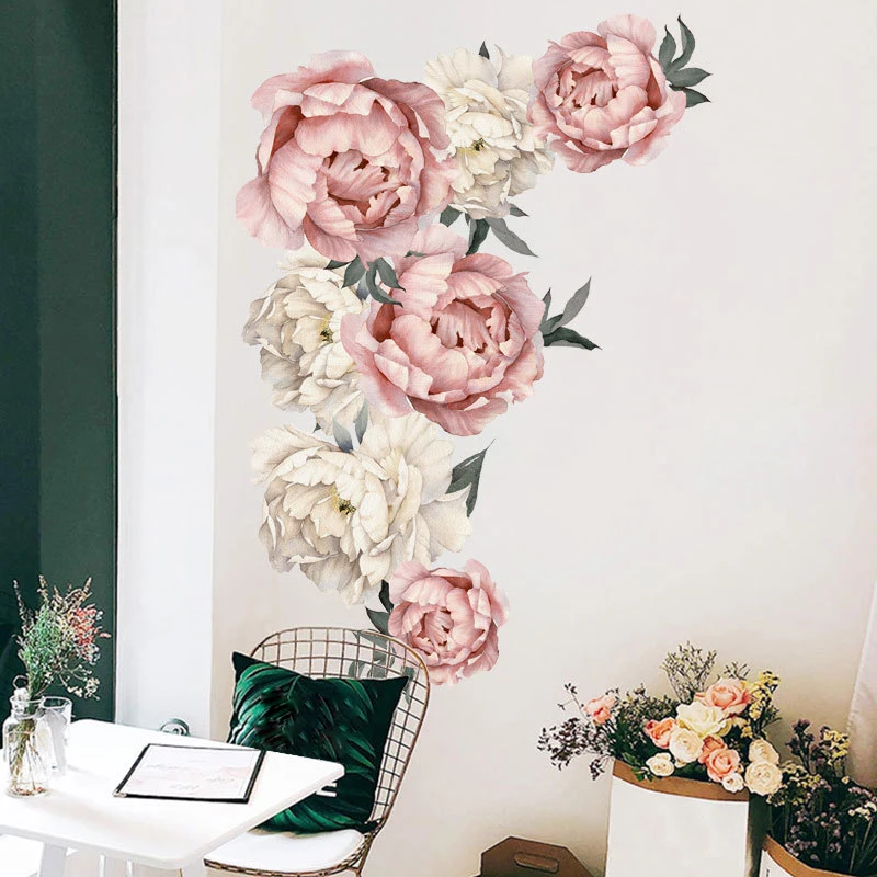 Wall Sticker Sticker Peony Flowers Wall Sticker Furniture Decal Waterproof Self adhesive for Bathroom Kitchen Living Room
Wall Sticker Sticker Peony Flowers Wall Sticker Furniture Decal Waterproof Self adhesive for Bathroom Kitchen Living Room