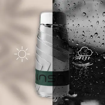 Women UV Mini Pocket Umbrella Titanium Silver Folding Umbrella Flat Ultralight UV Sunshade Dual-use Sunscreen Sun UPV50 Plus New
Women UV Mini Pocket Umbrella Titanium Silver Folding Umbrella Flat Ultralight UV Sunshade Dual-use Sunscreen Sun UPV50 Plus New