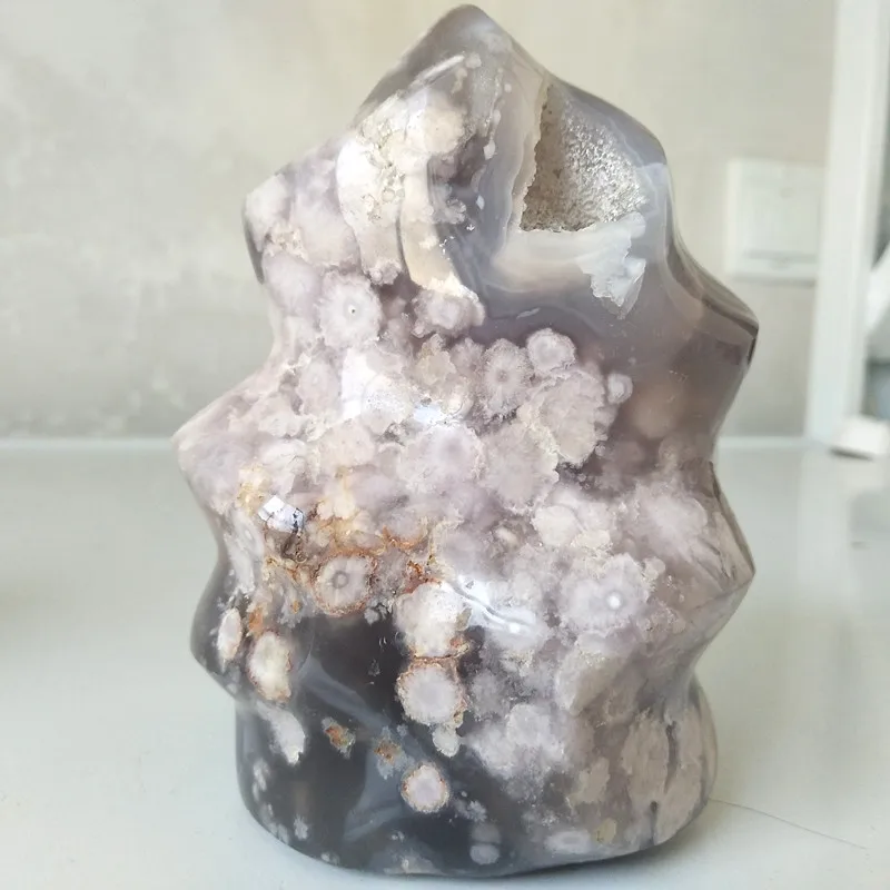 100% Natural stone sakura agate crystal flame home decoration agate ice cream geomantic agate small stones and healing crystals
100% Natural stone sakura agate crystal flame home decoration agate ice cream geomantic agate small stones and healing crystals