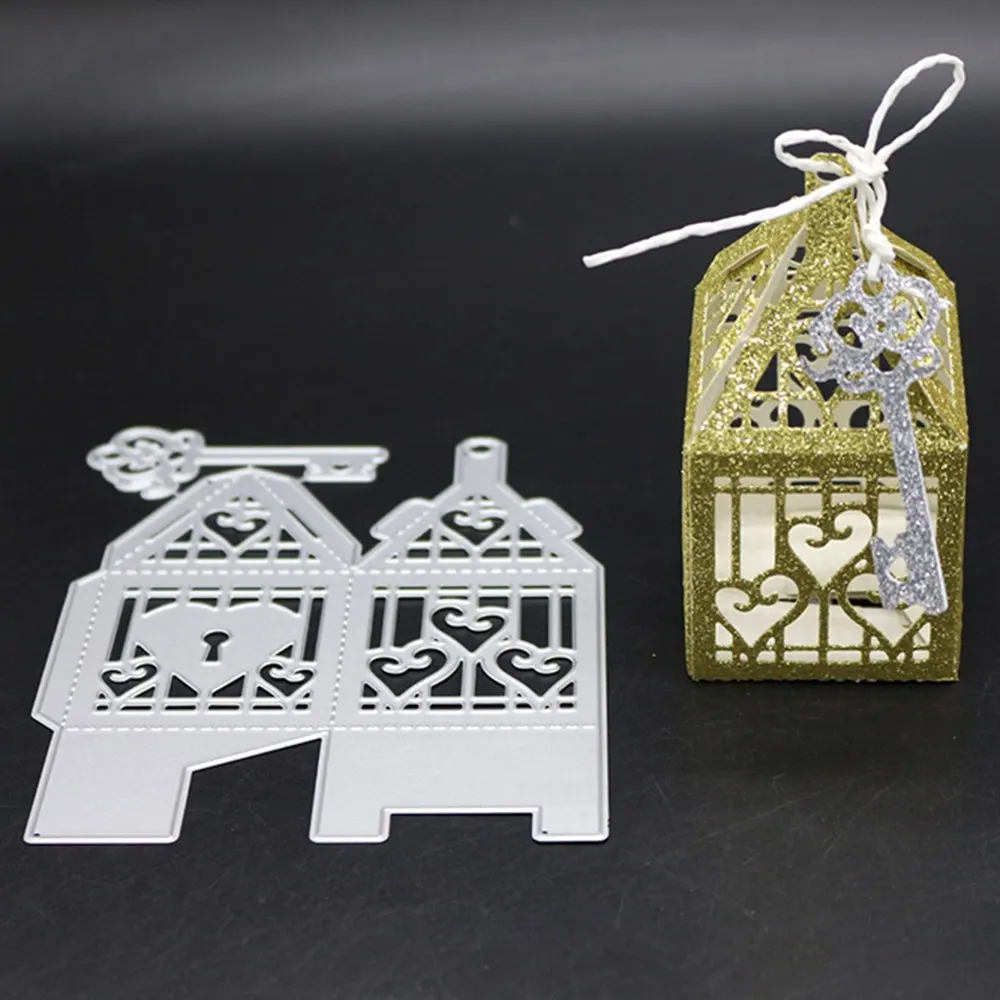 Hollow Key Lock Box Stitch Metal Cutting Dies Stencil for DIY Scrapbooking Dies Photo Album Decor Card Making Die Cut Knife Mold
Hollow Key Lock Box Stitch Metal Cutting Dies Stencil for DIY Scrapbooking Dies Photo Album Decor Card Making Die Cut Knife Mold