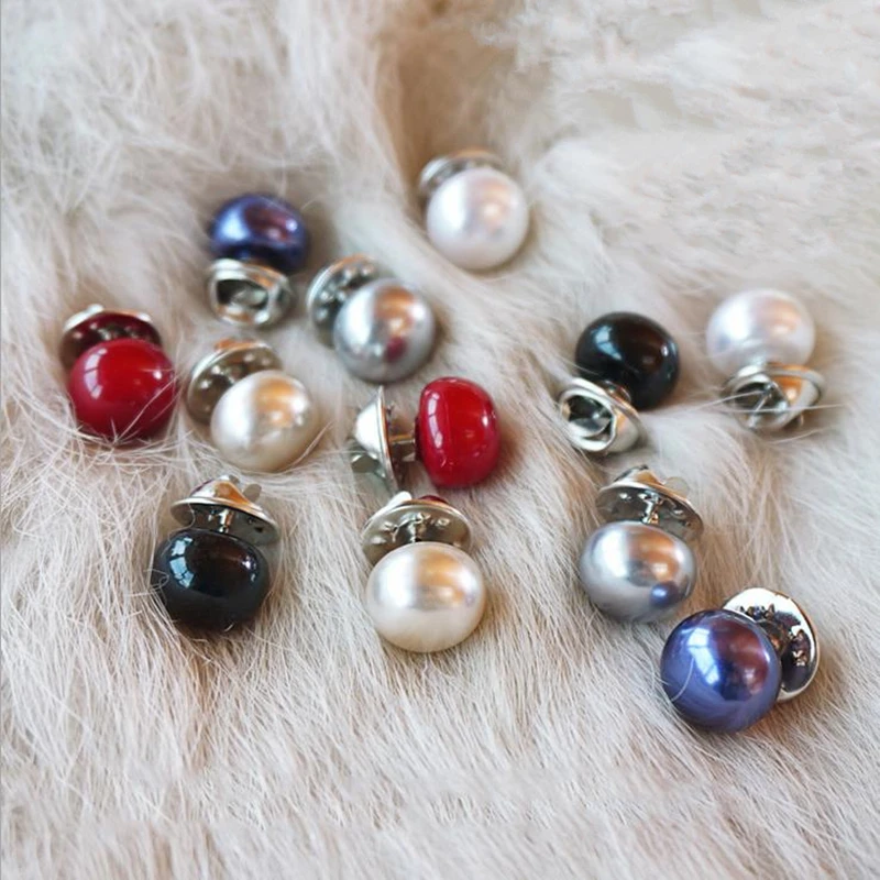 5PCs 1.2cm Dia Round Imitation Pearls Badge Fashion Brooch Pins for Women Girls Suit Shirt Collar Sweater Coat Decor
5PCs 1.2cm Dia Round Imitation Pearls Badge Fashion Brooch Pins for Women Girls Suit Shirt Collar Sweater Coat Decor