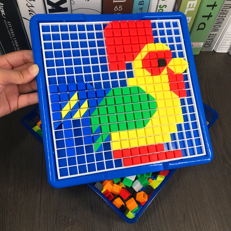 750pcs 3D Puzzle Montessori Toys Composite Picture Puzzles Creative Mosaic Mushroom Nail Kit Educational Button Art Kids Toy
750pcs 3D Puzzle Montessori Toys Composite Picture Puzzles Creative Mosaic Mushroom Nail Kit Educational Button Art Kids Toy