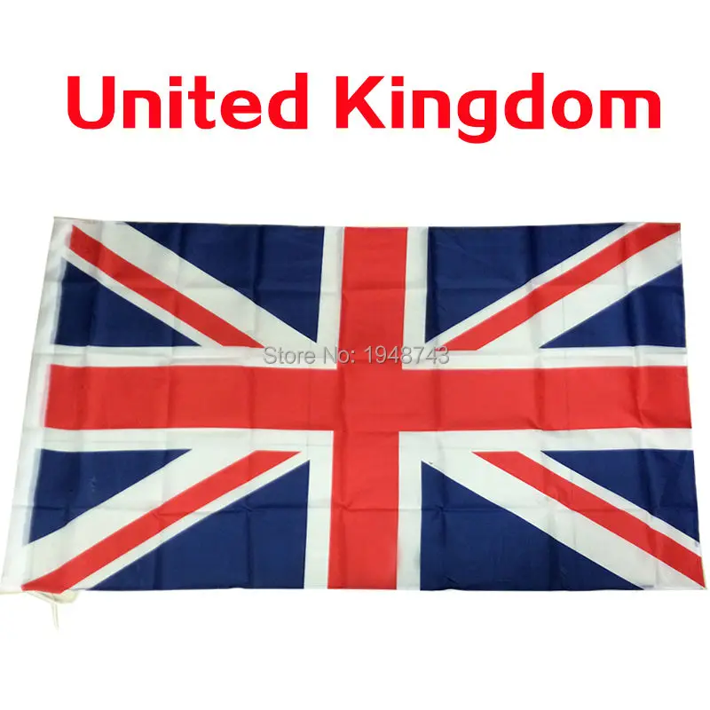 The United Kingdom UK flag english Polyester Flag 5*3 FT 150*90 CM High Quality Cheap Price
The United Kingdom UK flag english Polyester Flag 5*3 FT 150*90 CM High Quality Cheap Price
