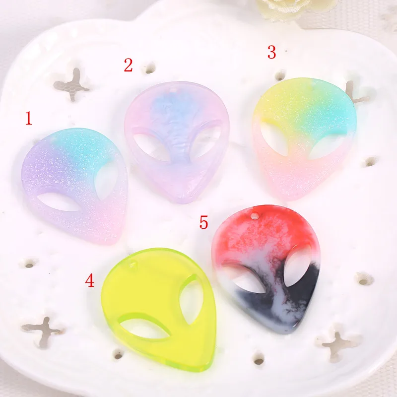 20pcs/lot Flatback Resin Cabochons Gradient Color Skull hair accessories for Headwear and Earring DIY 40*30mm
20pcs/lot Flatback Resin Cabochons Gradient Color Skull hair accessories for Headwear and Earring DIY 40*30mm