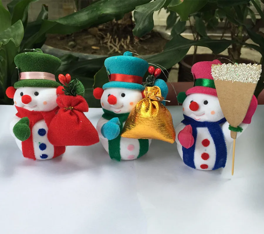 Christmas Gift Bag Room Snowman Doll Christmas Tree Decorative Pendant Doll Toy a lot/6pcs
Christmas Gift Bag Room Snowman Doll Christmas Tree Decorative Pendant Doll Toy a lot/6pcs
