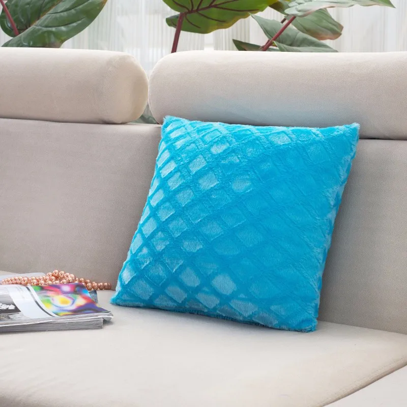 43cmx43cm plush pillowcase comfortable throw wedding cushion