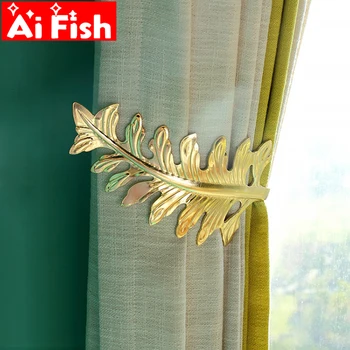 Simple Retro Classic Novel Fashionable Foliage Wall Hook For Curtain Home Curtain Accessories 2 Pieces U-shaped Hooks MY355-40
Simple Retro Classic Novel Fashionable Foliage Wall Hook For Curtain Home Curtain Accessories 2 Pieces U-shaped Hooks MY355-40