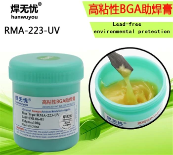 Free Shipping 100g RMA-223-UV BGA PCB Flux Paste No-Clean Lead-free Solder / SMD Soldering Paste Flux Grease flux rma 223
Free Shipping 100g RMA-223-UV BGA PCB Flux Paste No-Clean Lead-free Solder / SMD Soldering Paste Flux Grease flux rma 223