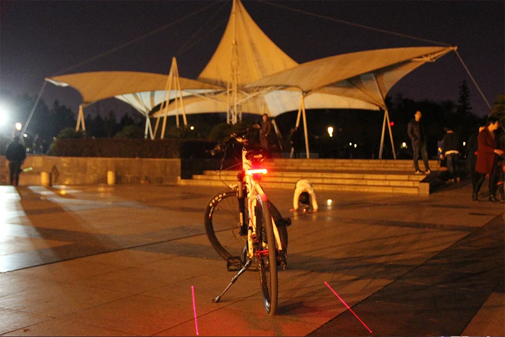 GIYO Battery Pack Bicycle Light USB Rechargeable Mount Bicycle Lamp Rear Tail Light Led Turn Signals Cycling Light Bike Lantern