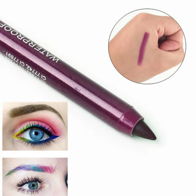 1Pcs Fashion Noble Purple 12 Color Eyebrow Enhancers Eyebrow Pencil Makeup Cosmetic Art Waterproof Eye Brow Pen Beauty Makeup
1Pcs Fashion Noble Purple 12 Color Eyebrow Enhancers Eyebrow Pencil Makeup Cosmetic Art Waterproof Eye Brow Pen Beauty Makeup